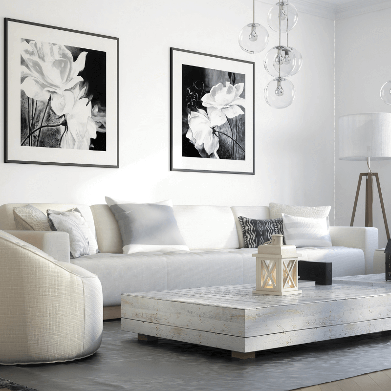 Understanding the concept of black and white painting